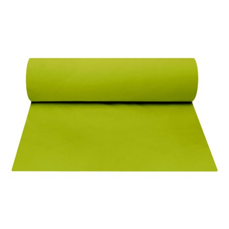 Tovaglia Runner Tessuto non Tessuto Pretagliata Pistacchio 0,4x48m 55g (1 Pezzi)