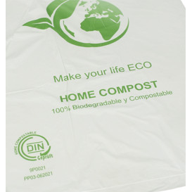 Sacchetti Plastica Bio Home Compost 35x48cm 17,5µm (100 Pezzi)