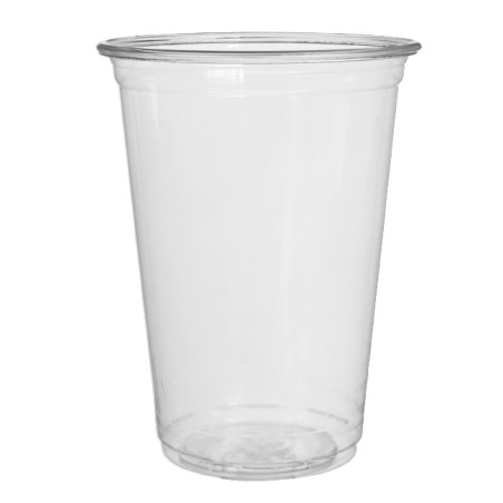 Bicchiere in PLA Biodegradabile Trasparente 299ml Ø7,8cm (50 Pezzi)