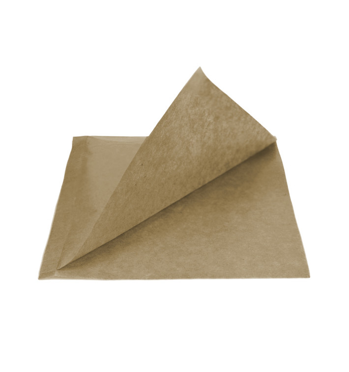 Sacchetto Carta Antigrasso Naturale 12x12,2cm (6000 Pezzi)