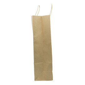 Buste Shopper in Carta Hawanna 100g/m² 32+12x41cm (50 Pezzi)