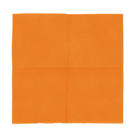 Tovagliolo di Carta micro-point Arancione 20x20cm (100 Pezzi)
