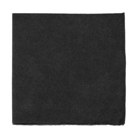 Tovagliolo di Carta micro-point Nero 20x20cm (2400 Pezzi)