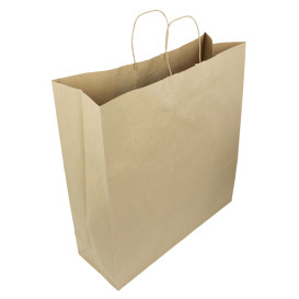 Buste Shopper in Carta 100g/m² 18+8x24cm (450 Pezzi)