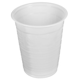 Bicchiere di Plastica PS Bianco 200ml Ø7,0cm (3.000 Pezzi)