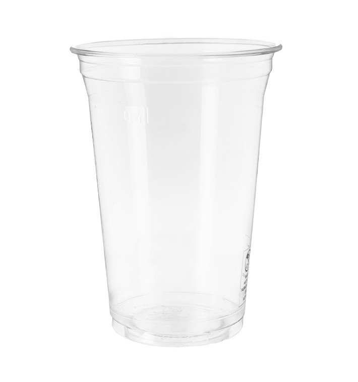 Bicchiere PLA Bio Trasparente 550ml Ø9,5cm (1120 Pezzi)