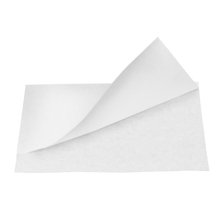 Sacchetto Carta Antigrasso Bianco 20x13/10cm (100 Pezzi)