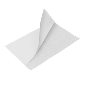 Sacchetto Carta Antigrasso Bianco 20x13/10cm (100 Pezzi)