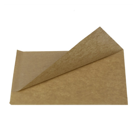 Sacchetto Carta Antigrasso Naturale 20x13/10cm (5000 Pezzi)