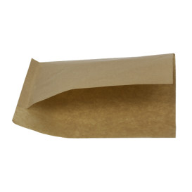 Sacchetto Carta Antigrasso Naturale 20x13/10cm (5000 Pezzi)