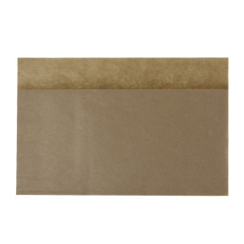 Sacchetto Carta Antigrasso Naturale 20x13/10cm (5000 Pezzi)