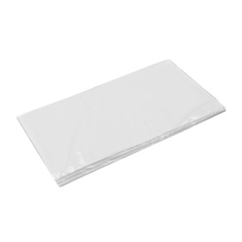 Sacchetto Carta Antigrasso Bianco 25x13/10cm (100 Pezzi)