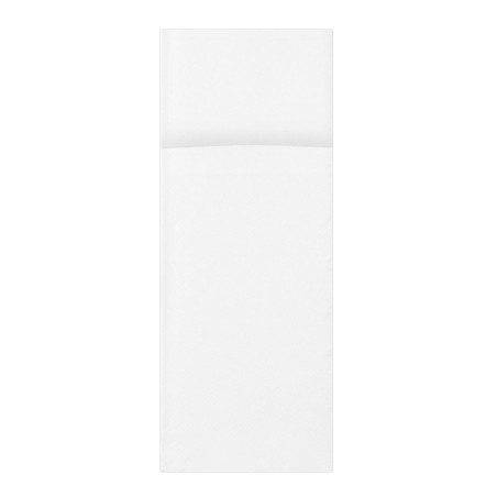 Tovagliolo Portaposate di Carta 32x40cm Bianco (30 pezzi)