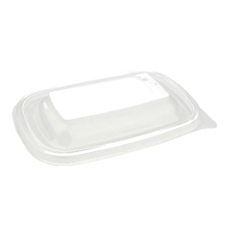 Coperchio per Contenitori Plastico Nero 20x13cm (50 Pezzi)