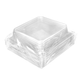 Coperchio in PET Contenitore 480ml 14x12,5cm (12 Pezzi)