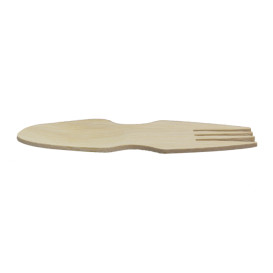 Forchetta Spork Bambu Degustazione 9cm (20 Pezzi)