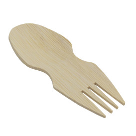 Forchetta Spork Bambu Degustazione 9cm (20 Pezzi)