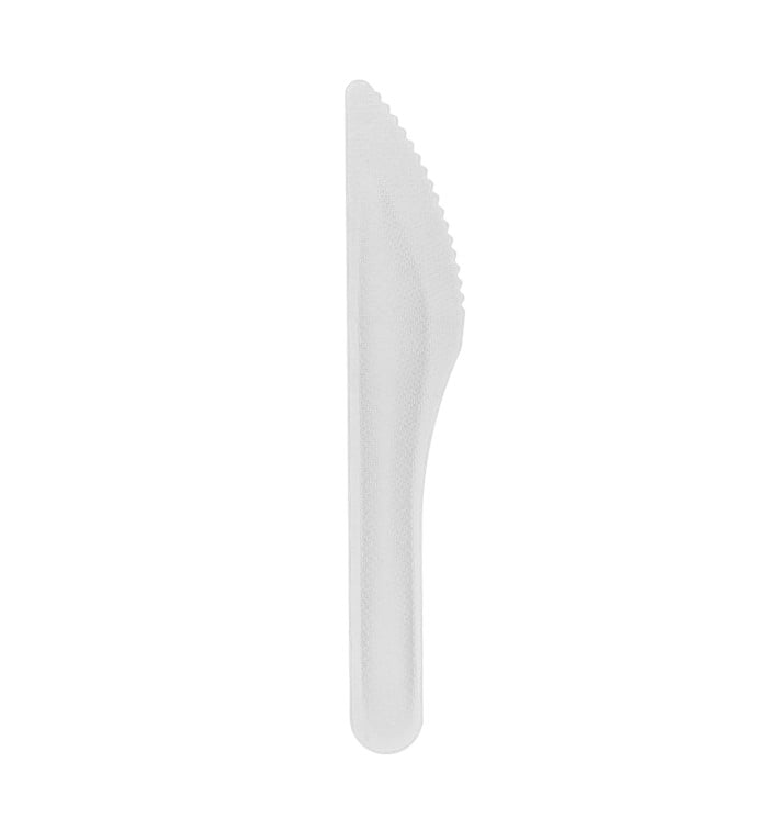 Coltello di Canna da Zucchero Bianco 16cm (1.000 Pezzi)