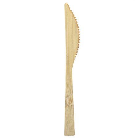 Coltello di Bambù 17cm in scatola (50 Pezzi)