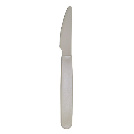 Coltello Riutilizzabile Durable PP Mineral Grigio 18,5cm (6 Pezzi)