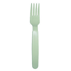 Forchetta Riutilizzabile Durevole PP Verde 18,5cm (180 Pezzi)