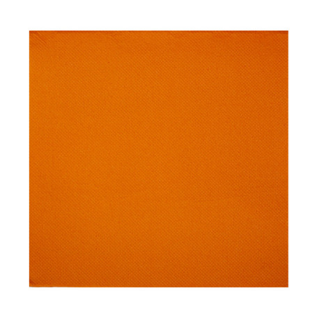 Tovagliolo di Carta Punta Punta 33x33cm 2S Arancione (1.200 Pezzi)