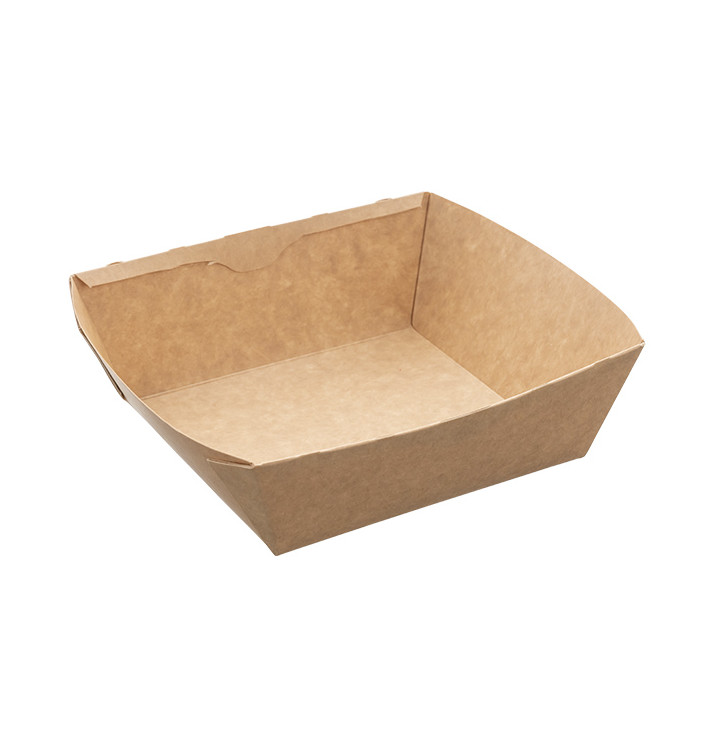 Insalatiera Rettangolare in Kraft 750ml 19x16x5cm (300 Pezzi)