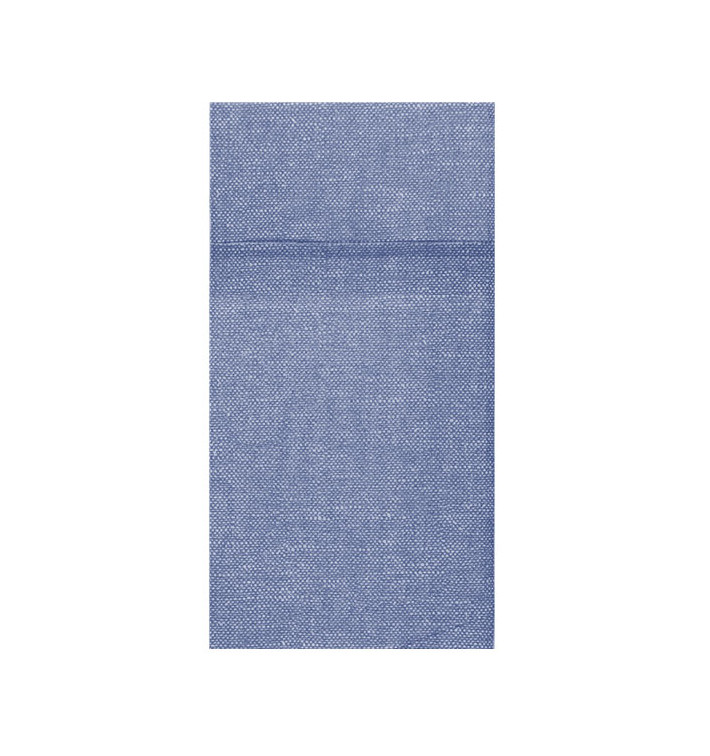 Tovagliolo Portaposate di Carta 40x40cm Vaquero Blu (30 pezzi)