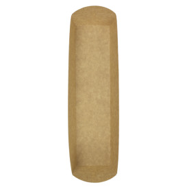 Vassoio Kraft per Baguette 500ml 24,8x6cm (500 Uds)