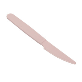 Coltello Riutilizzabile Durable PP Mineral Rosa 18,5cm (6 Pezzi)