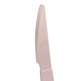 Coltello Riutilizzabile Durable PP Mineral Rosa 18,5cm (6 Pezzi)