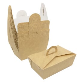 Contenitore di Cibo "Doggy Bag" Kraft 16x9,5x6cm (200 Pezzi)