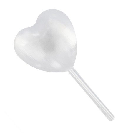 Pipetta Cuore di Plastica per Catering 3ml 5,5cm (2.000 Pezzi)