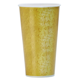 Bicchiere da Birra di Carta 1.025ml Ø10,8cm (500 Pezzi)