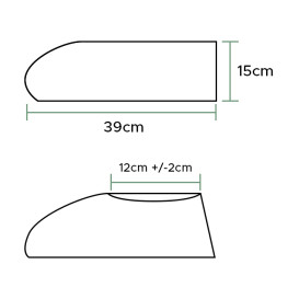 Copriscarpe in Polipropilene Bianco (100 Pezzi)