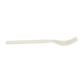 Forchetta Riutilizzabile Durable in PP Crema 17,9cm (500 Pezzi)