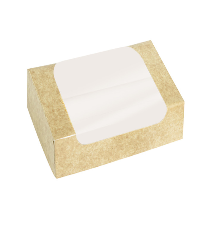 Scatola in Cartone Rettangolare PackiPack Vision Kraft 16x11x8cm (50 Pezzi)