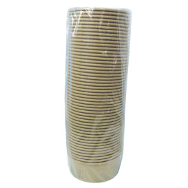 Insalatiera di Cartone Kraft-Kraft 750ml Ø15,0cm (50 Pezzi)