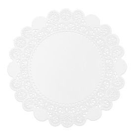 Centrino di Carta Traforato Bianco Ø14cm (2.000 Pezzi)