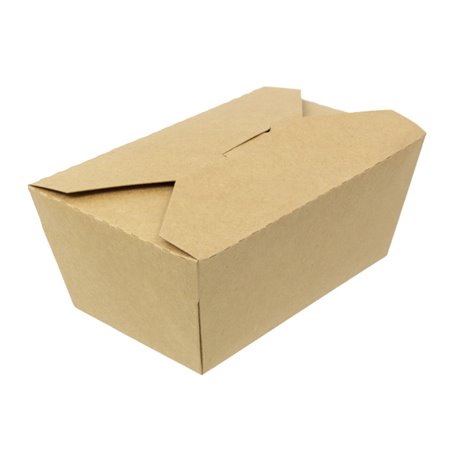 Contenitore di Cibo Kraft-Kraft 16x10x6,5cm 900ml (200 Pezzi)