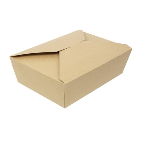 Contenitore di Cibo Kraft-Kraft 21,5x15,5x6,5cm 1.900ml (200 Pezzi)