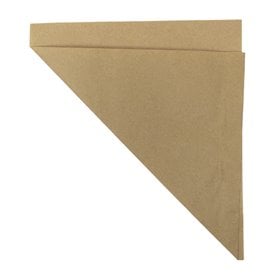 Cono di Carta Antigrasso Kraft 19,5cm 50gr (2.000 Pezzi)