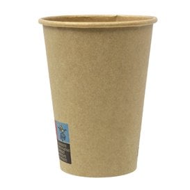 Bicchiere Carta 7Oz/210ml Kraft-Kraft Ø7,0cm (50 Pezzi)