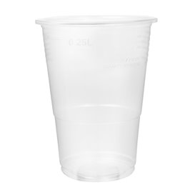 Bicchiere Plastica PP Trasparente 300ml Ø7,3cm (2.500 Pezzi)