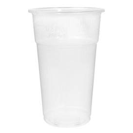 Bicchiere di Plastica PP Trasparente 375ml Ø8,0cm (1702 Pezzi)