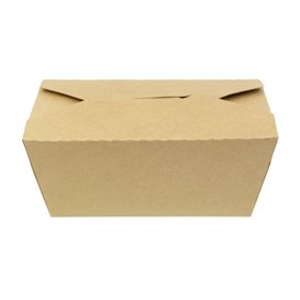 Contenitore di Cibo Kraft-Kraft 16x10x6,5cm 900ml (200 Pezzi)