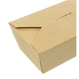 Contenitore di Cibo Kraft-Kraft 16x10x6,5cm 900ml (200 Pezzi)