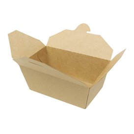 Contenitore di Cibo Kraft-Kraft 16x10x6,5cm 900ml (200 Pezzi)