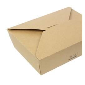 Contenitore di Cibo Kraft-Kraft 21,5x15,5x6,5cm 1.900ml (200 Pezzi)