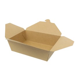 Contenitore di Cibo Kraft-Kraft 21,5x15,5x6,5cm 1.900ml (200 Pezzi)